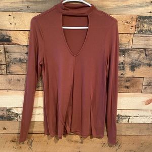 Express Keyhole Blouse